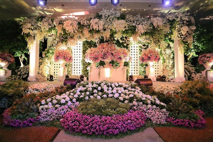 Rustic theme Bengali Wedding decor