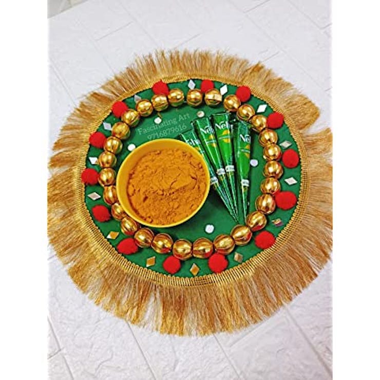 simple mehndi function decoration ideas at home