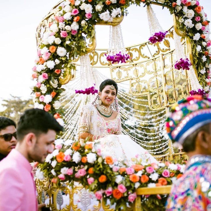 bridal entry ideas for wedding day