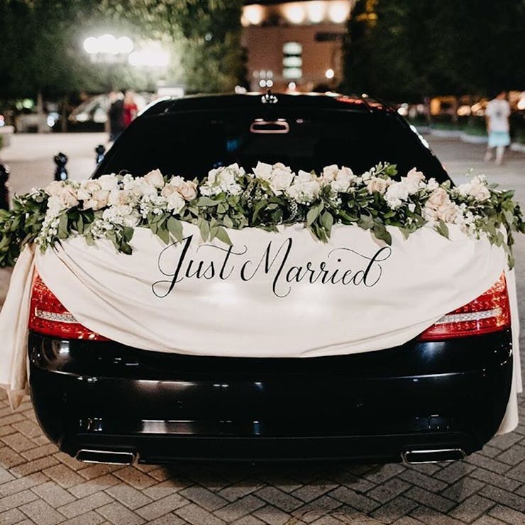 car decoration for wedding