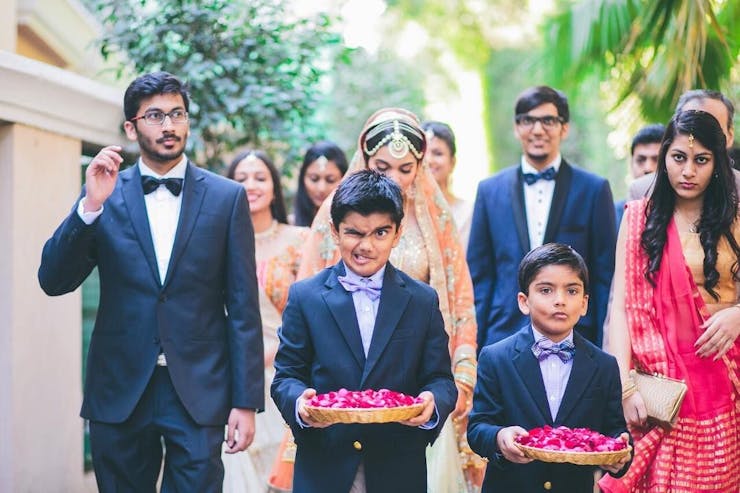 cute bridal entry ideas