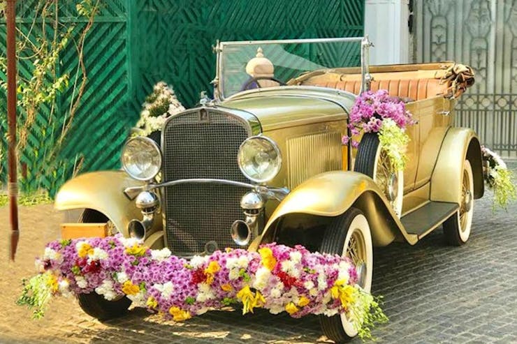 car decoration for wedding