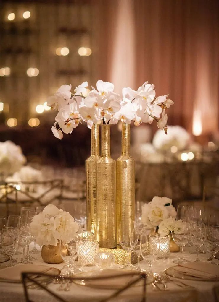 Gold wedding theme