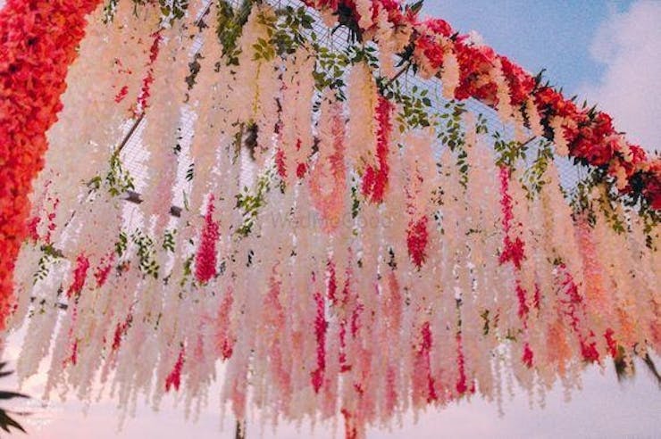 mehndi function decoration