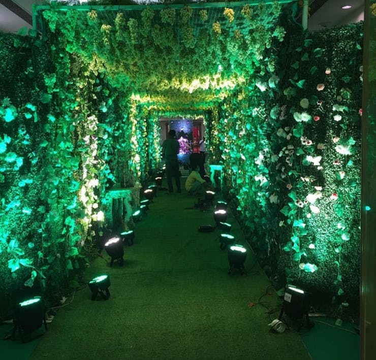 Green wedding theme