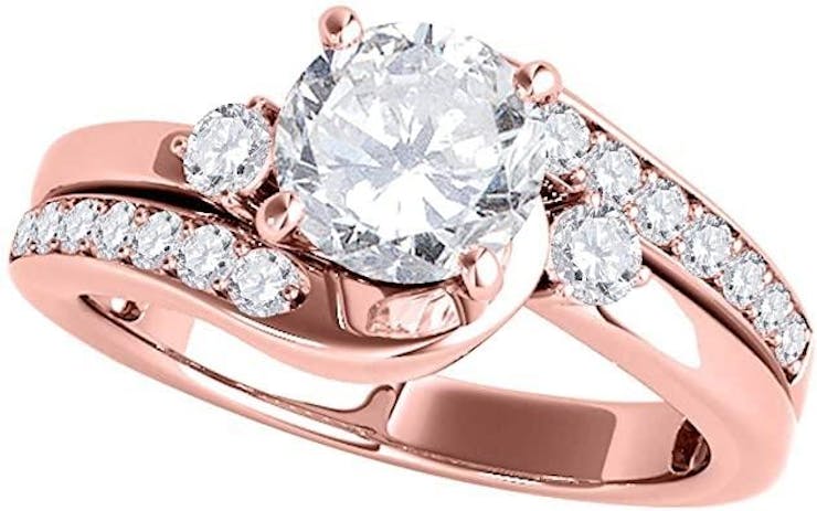 trending rose gold ring designs