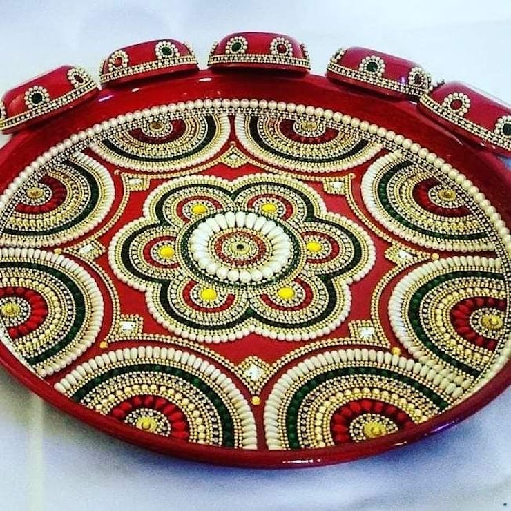 simple mehndi function decoration ideas at home