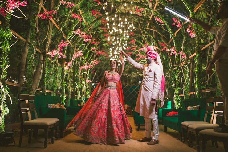 Green wedding theme