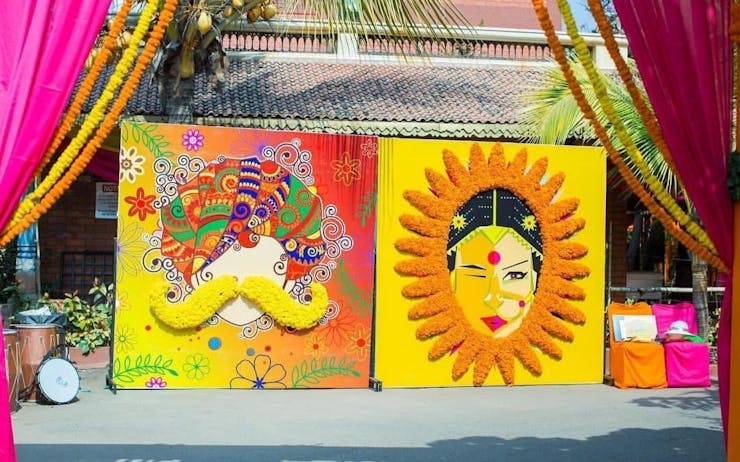 creative pre wedding decoration ideas