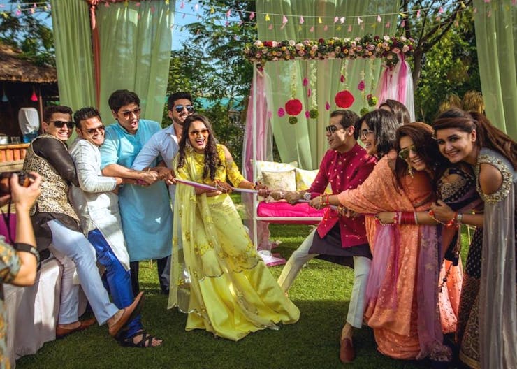 exciting wedding games for pre wedding ceremony