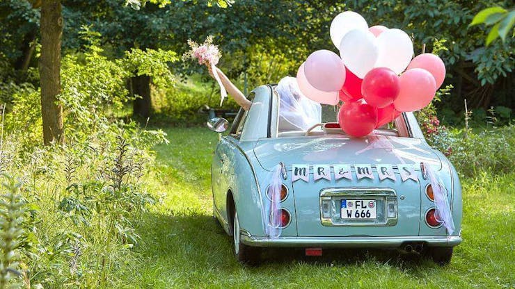 car decoration for wedding