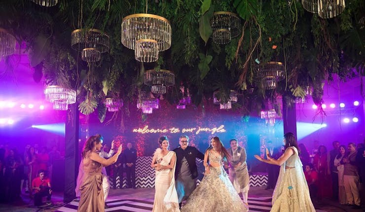 sangeet stage decoration ideas