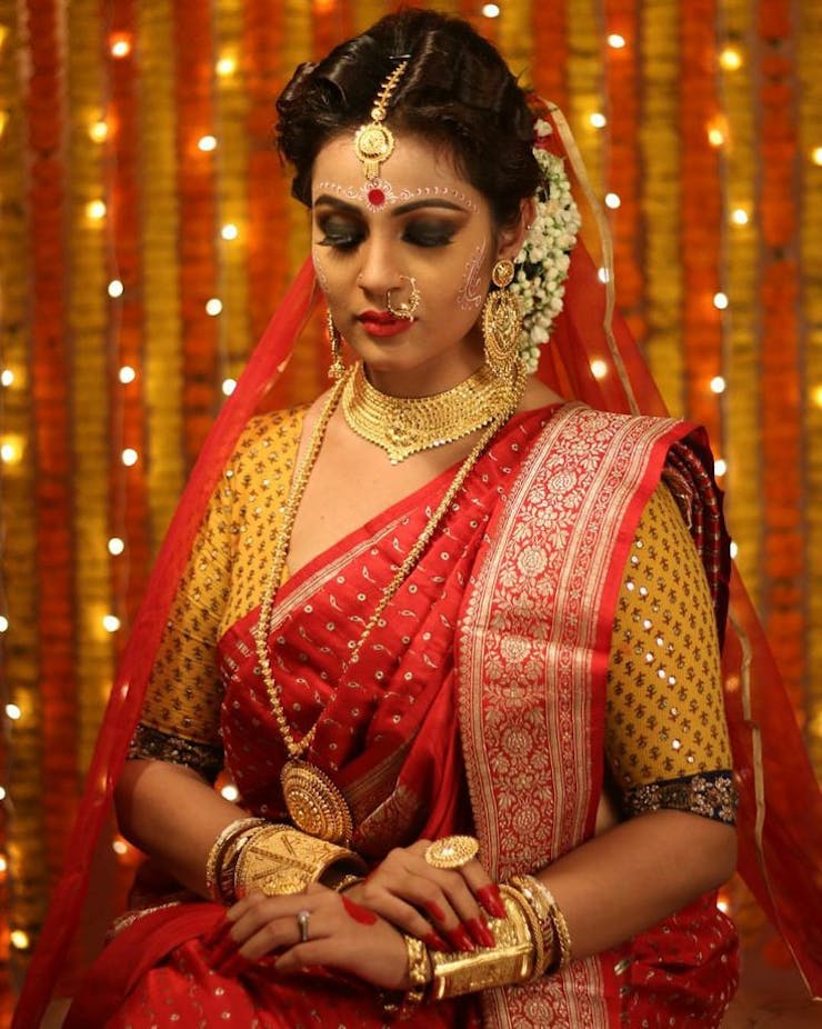Bengali wedding Gold Jewelry