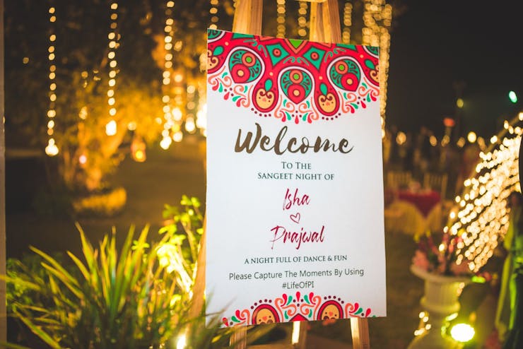 sangeet stage decoration ideas