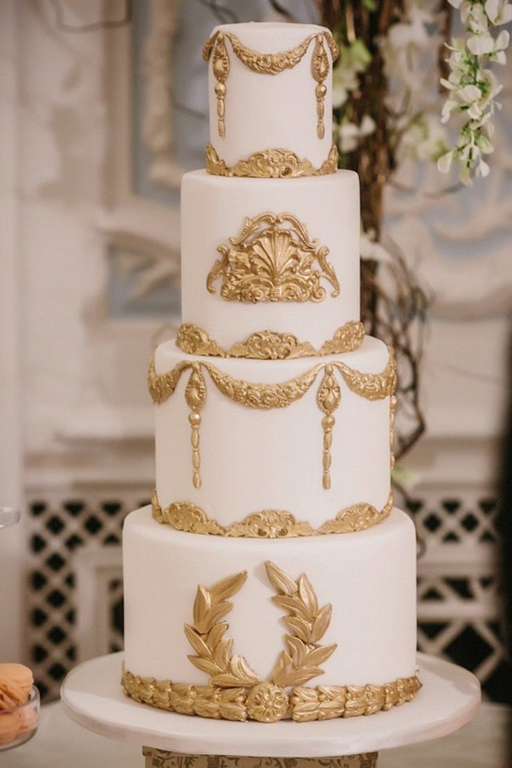 exotic wedding cake design