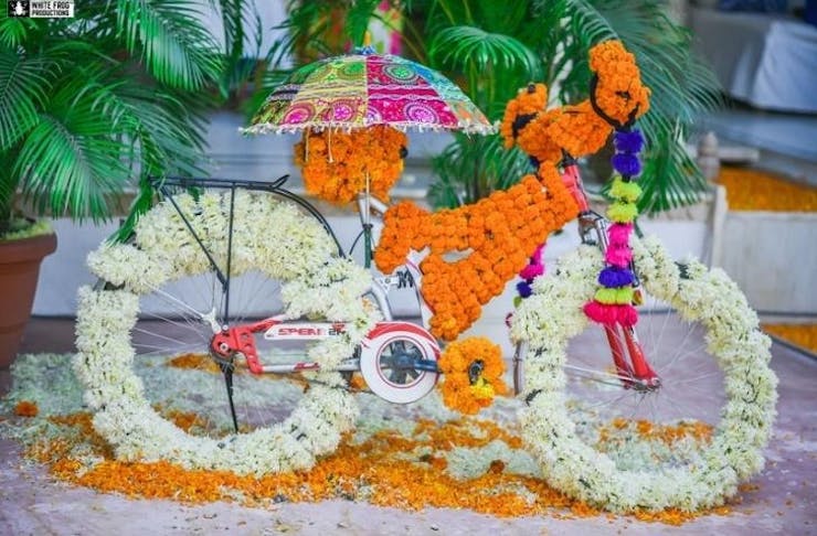 mehndi decoration theme