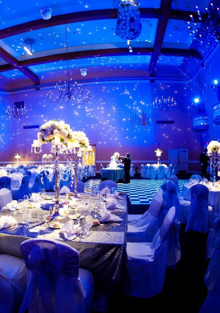 Blue wedding theme