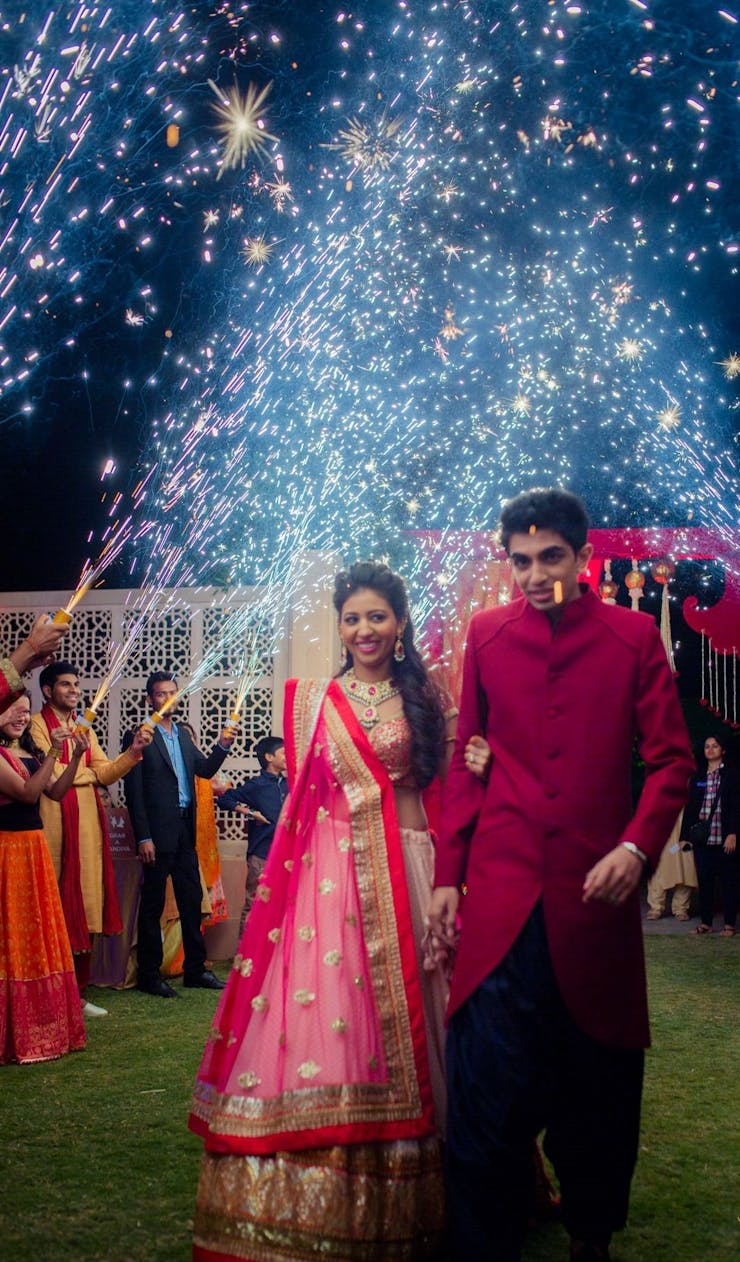 groom entry in wedding