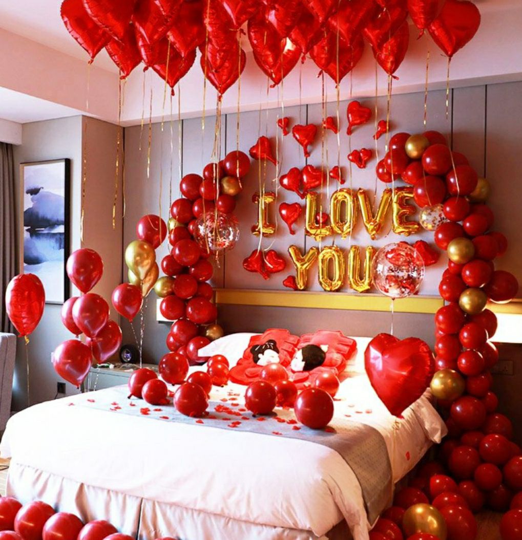 Romantic Room Bed Decorations With Bedsheets || Romantic Honeymoon  destinations || #arlove106 - YouTube