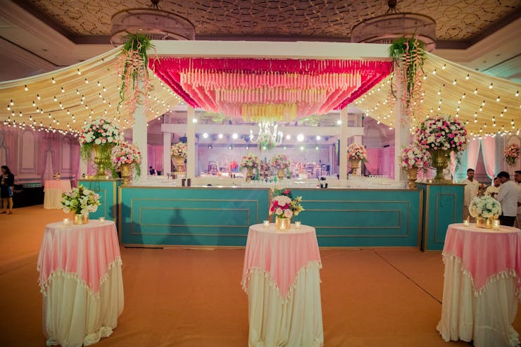 Ombre Effect Wedding Decor