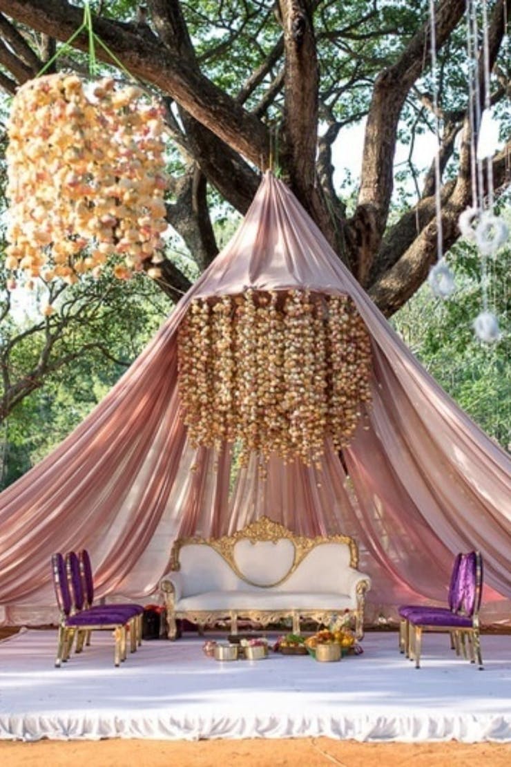 beautiful wedding mandap decor