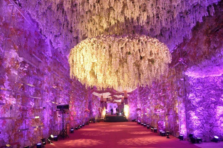dreany wedding entrances decor