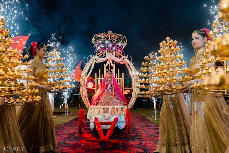latest bridal entry ideas
