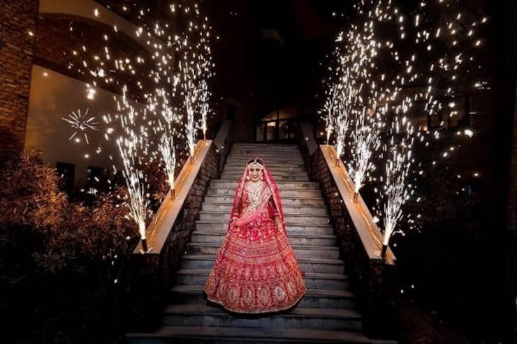 Fireworks Bridal Entry ideas