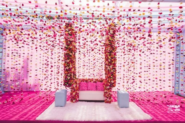 mehndi decoration at home