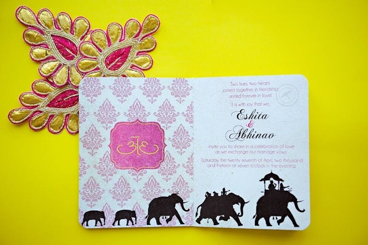 best bengali wedding card design