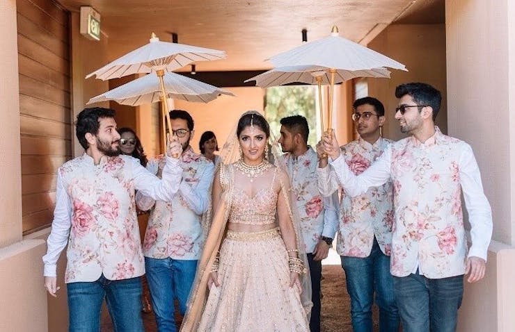 trending bridal entry ideas