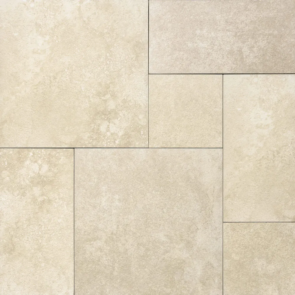 Sand porcelain paver surface
