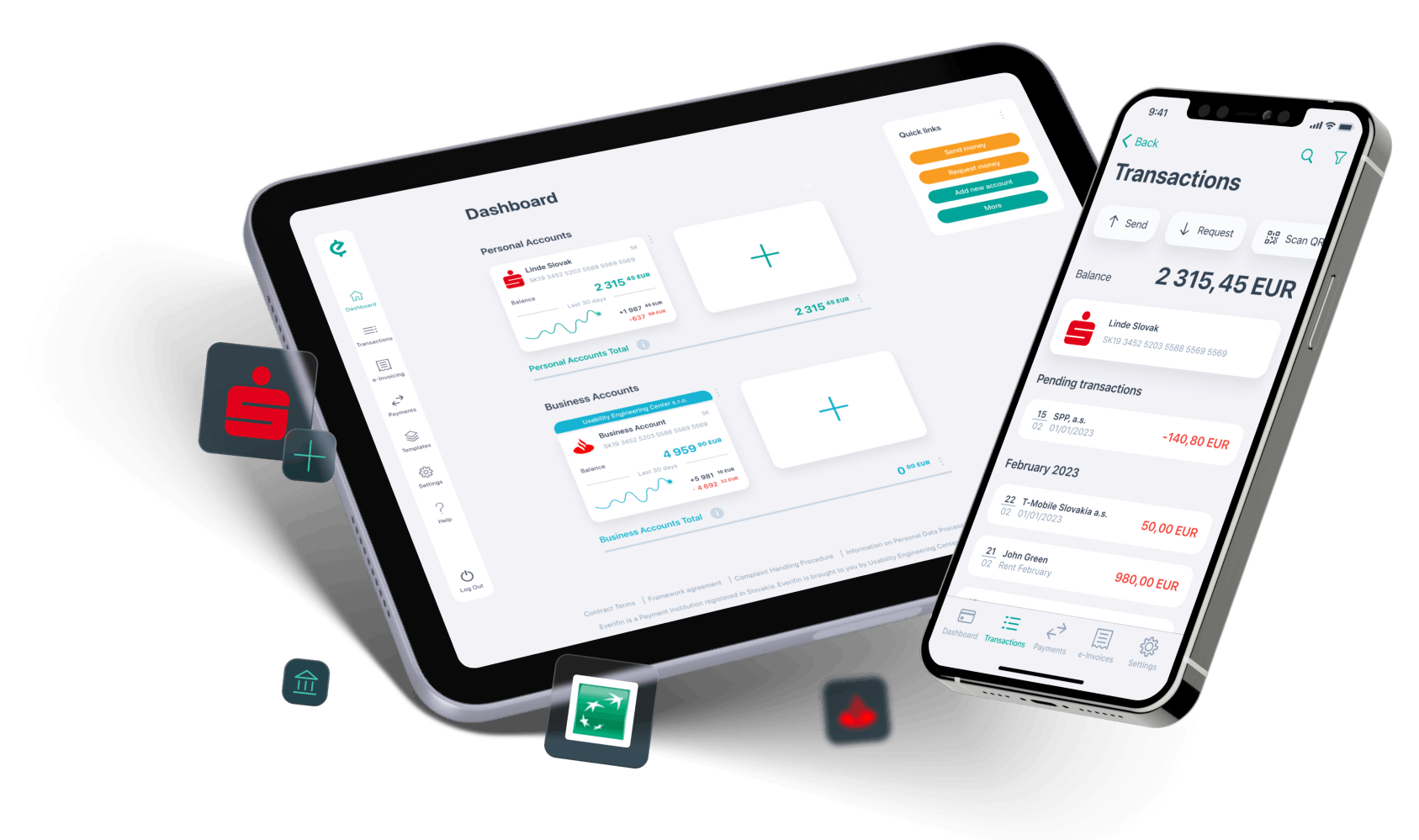 Everifin Interface