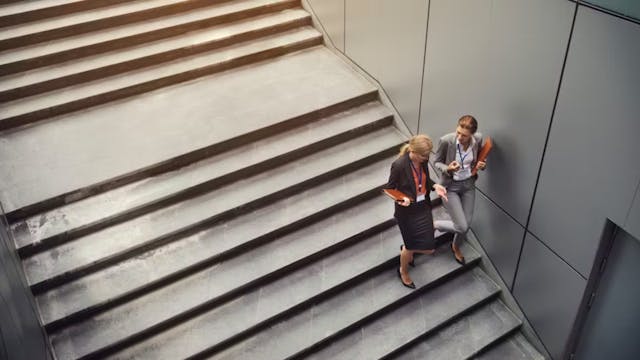 Discussing strategic advantage