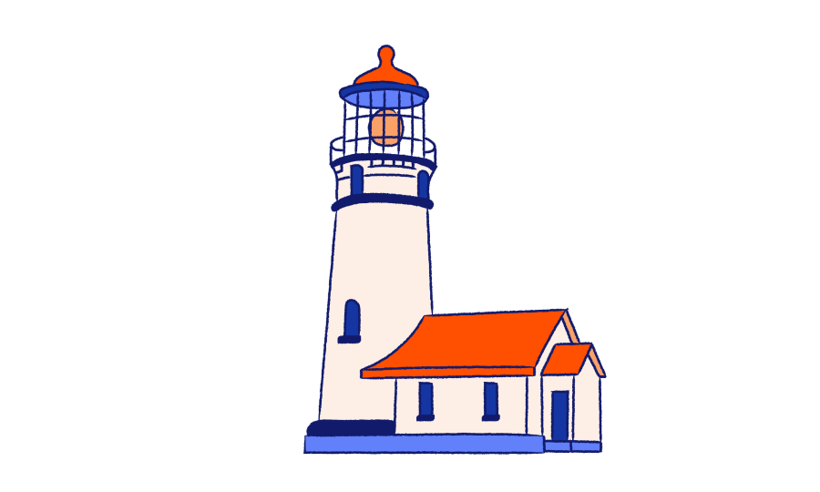 illustration of a lighthouse