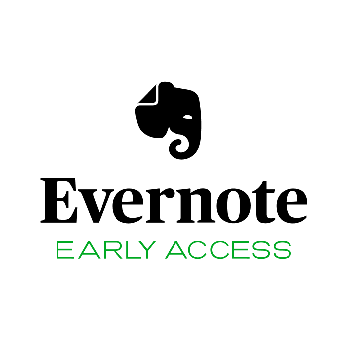 Evernote early access logo