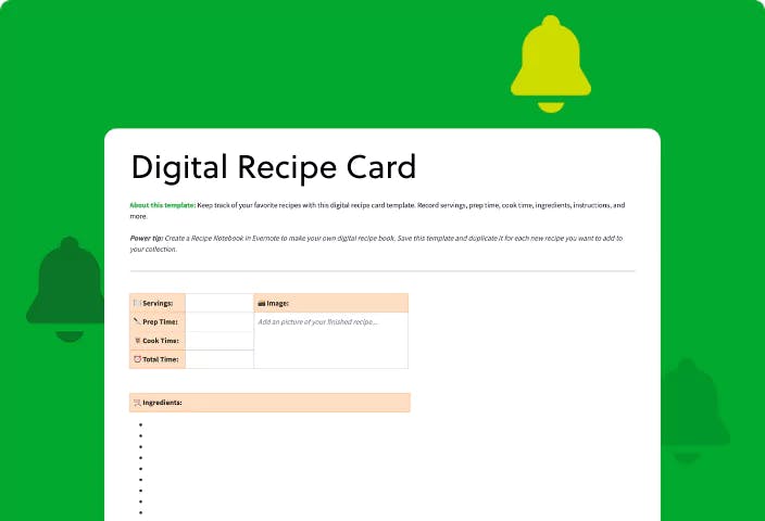 Evernote Recipe Template Bryont Blog Evernote Recipe Template Bryont Blog