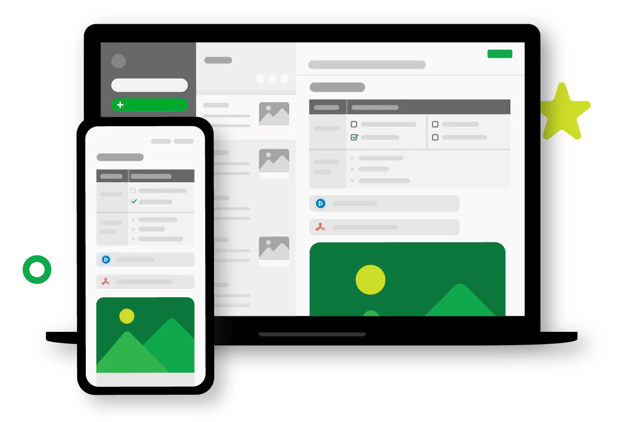 Evernote multiple platform illustration