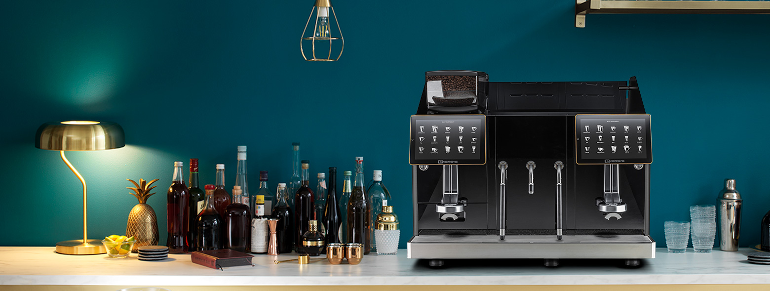 Eversys coffee outlet machine