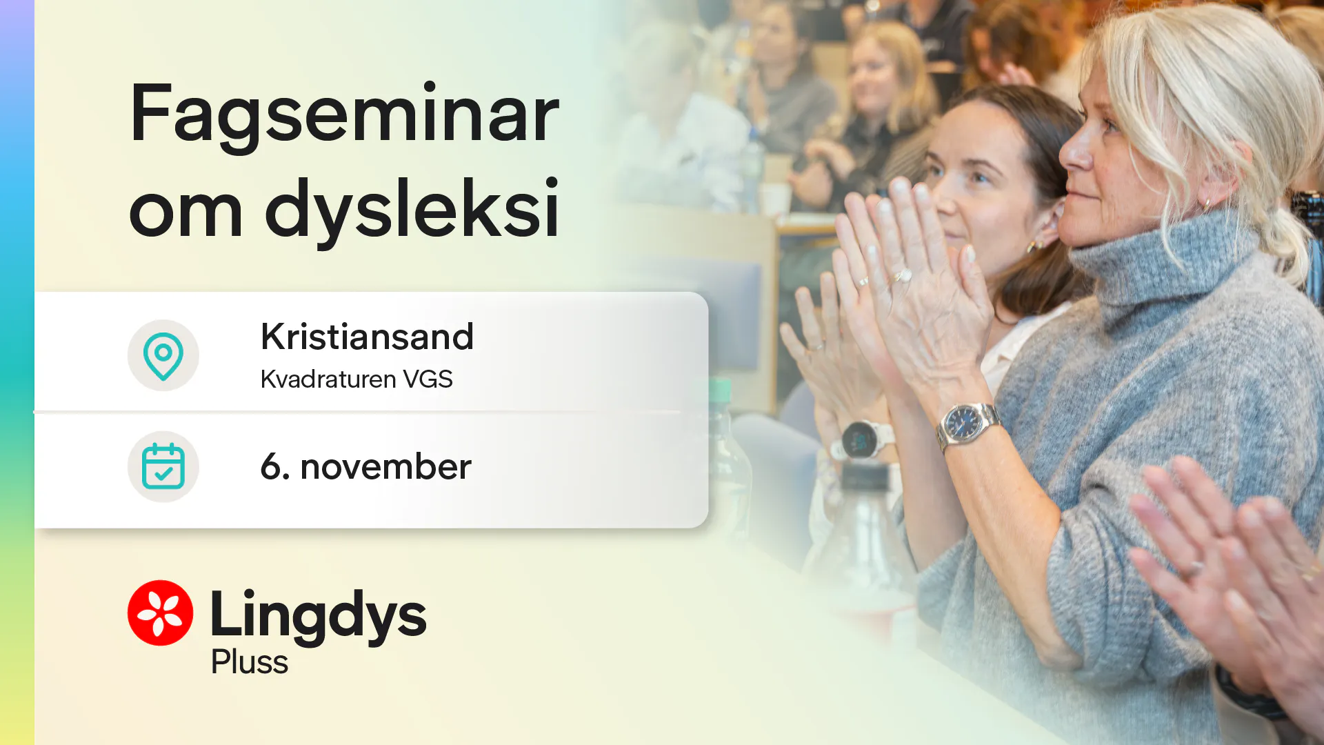 Fagseminar i Kristiansand 6. november