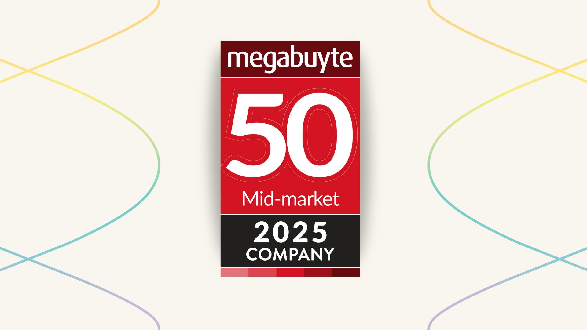 Megabuyte award 2025 banner