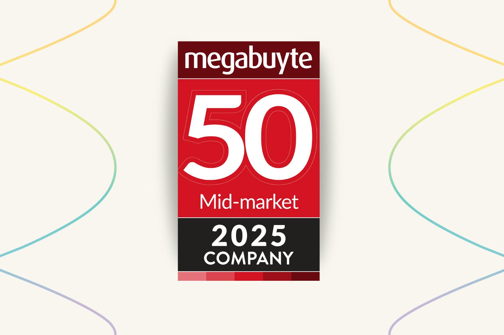 Megabuyte award 2025 banner