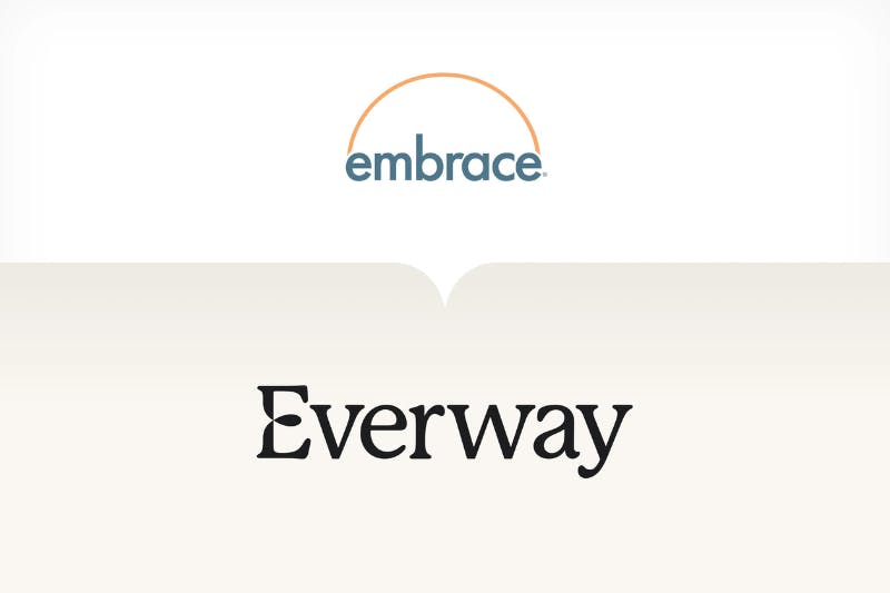 Embrace Everway logos