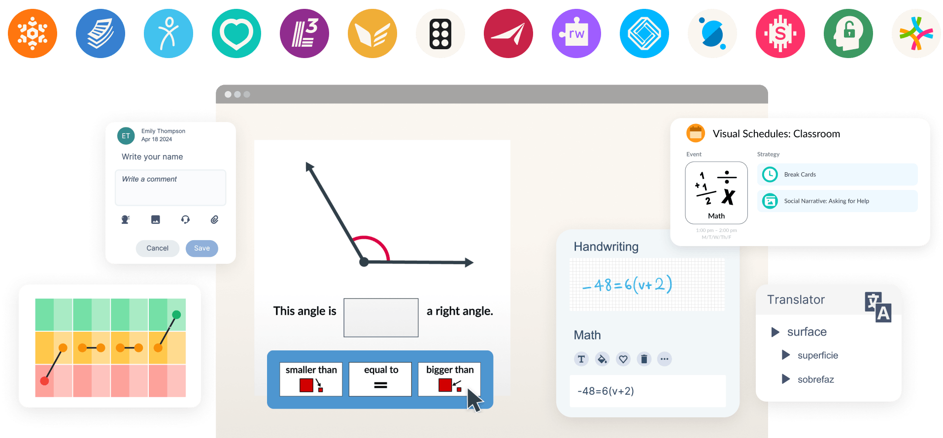 Preview of education technology products