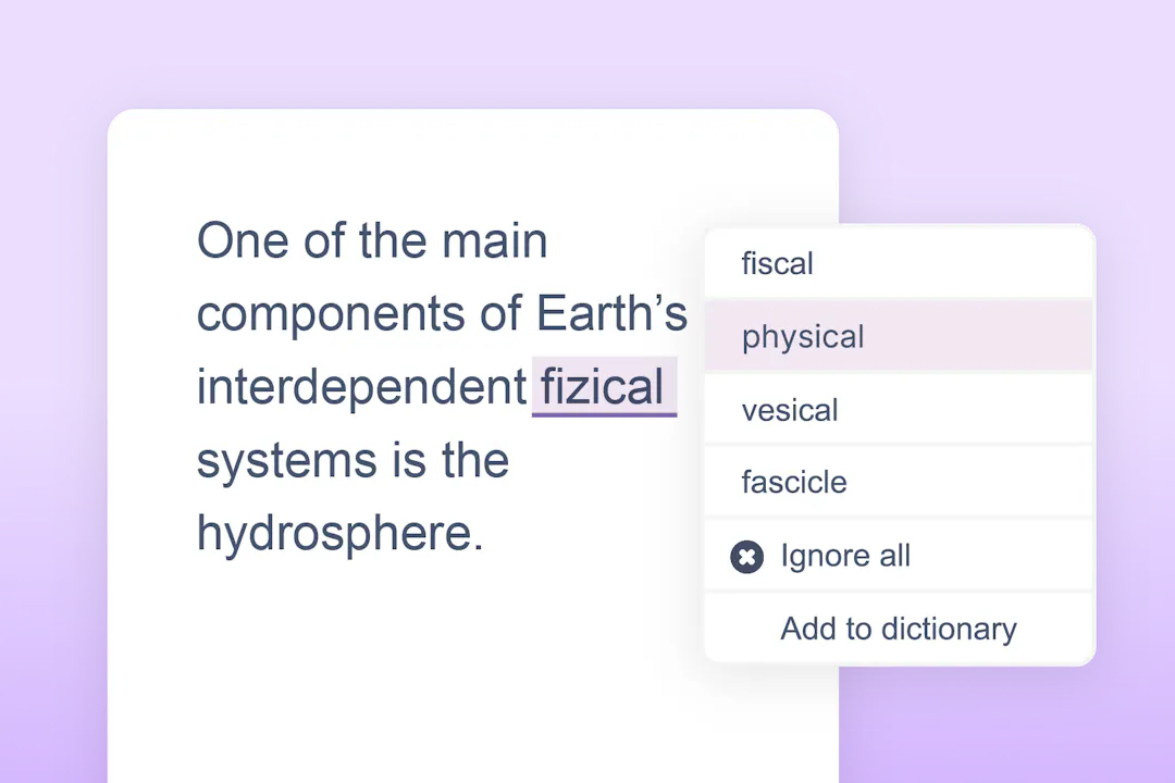 Autocorrect in action