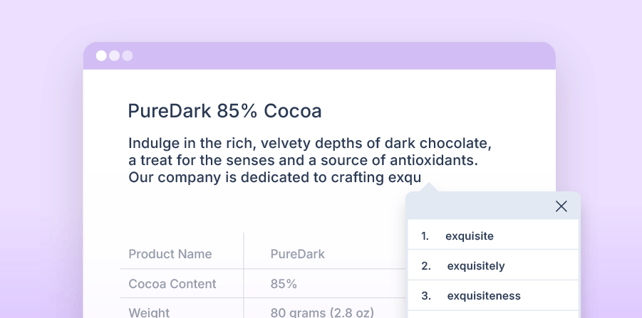 Read&Write word prediction in action