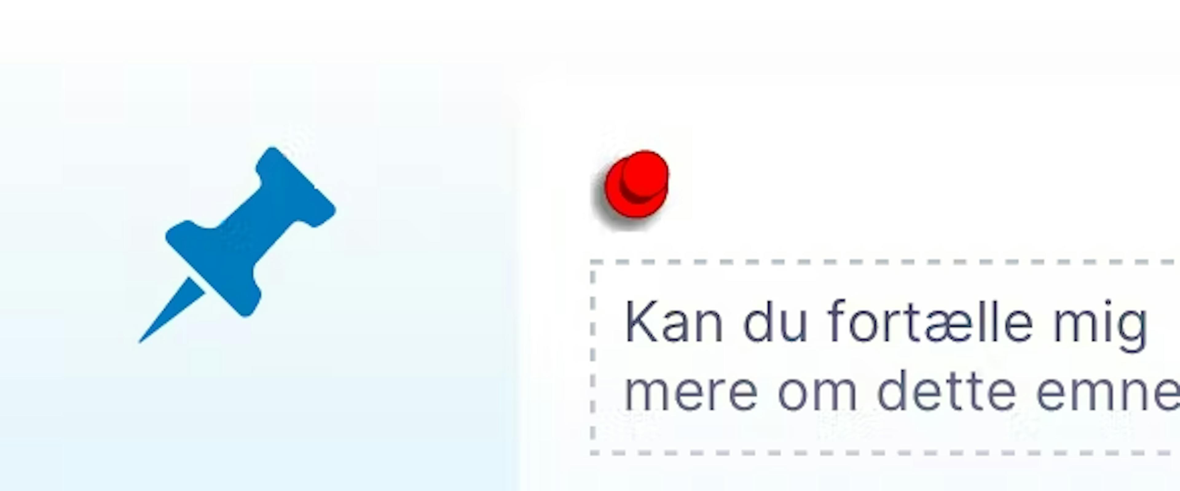 OrbitNote Knappenål