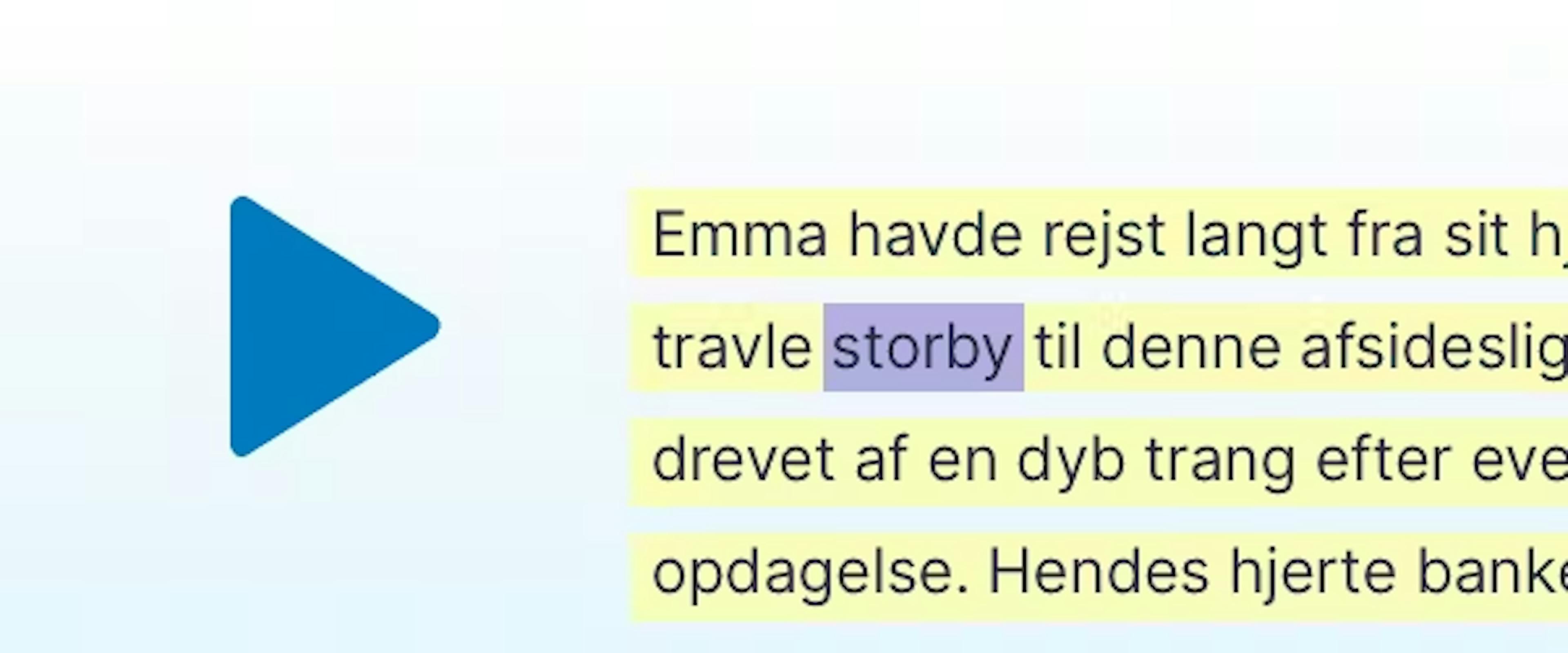 OrbitNote Tale-til-tekst