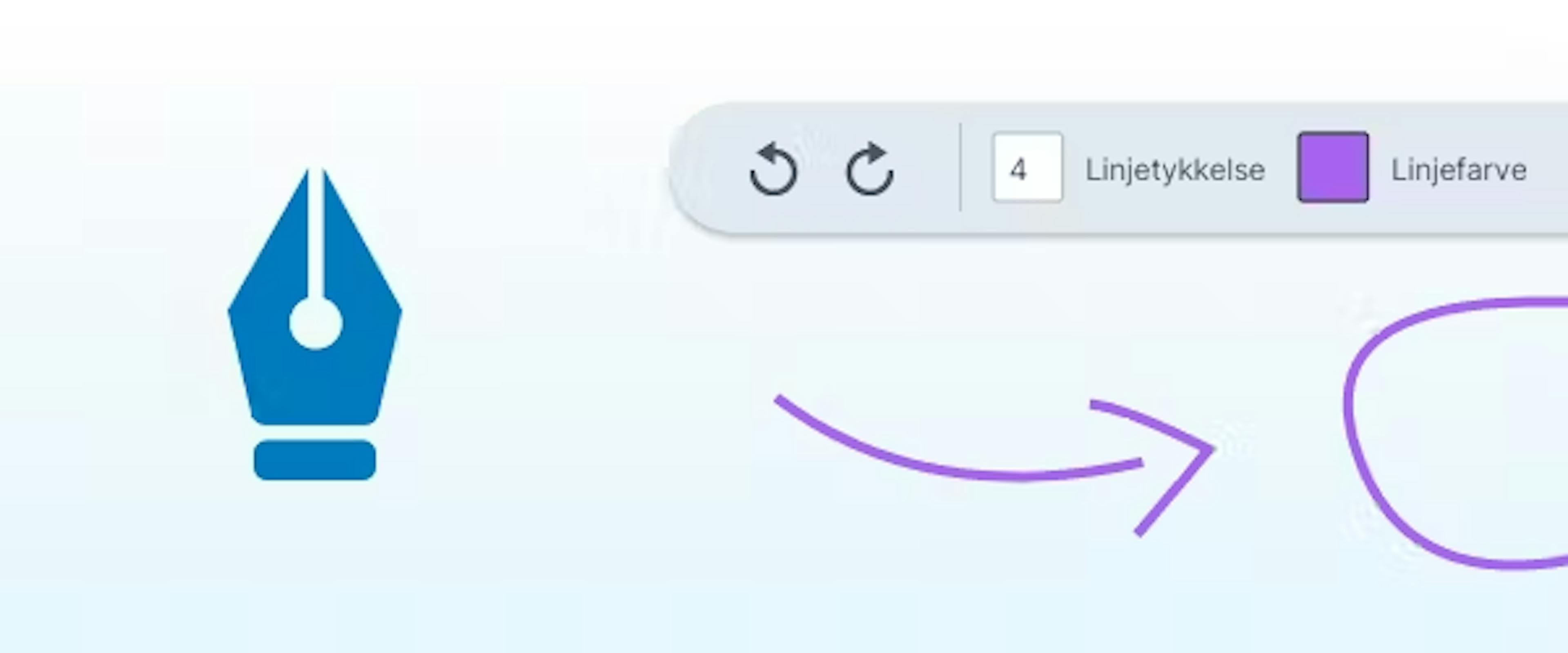 OrbitNote Frihåndstegning