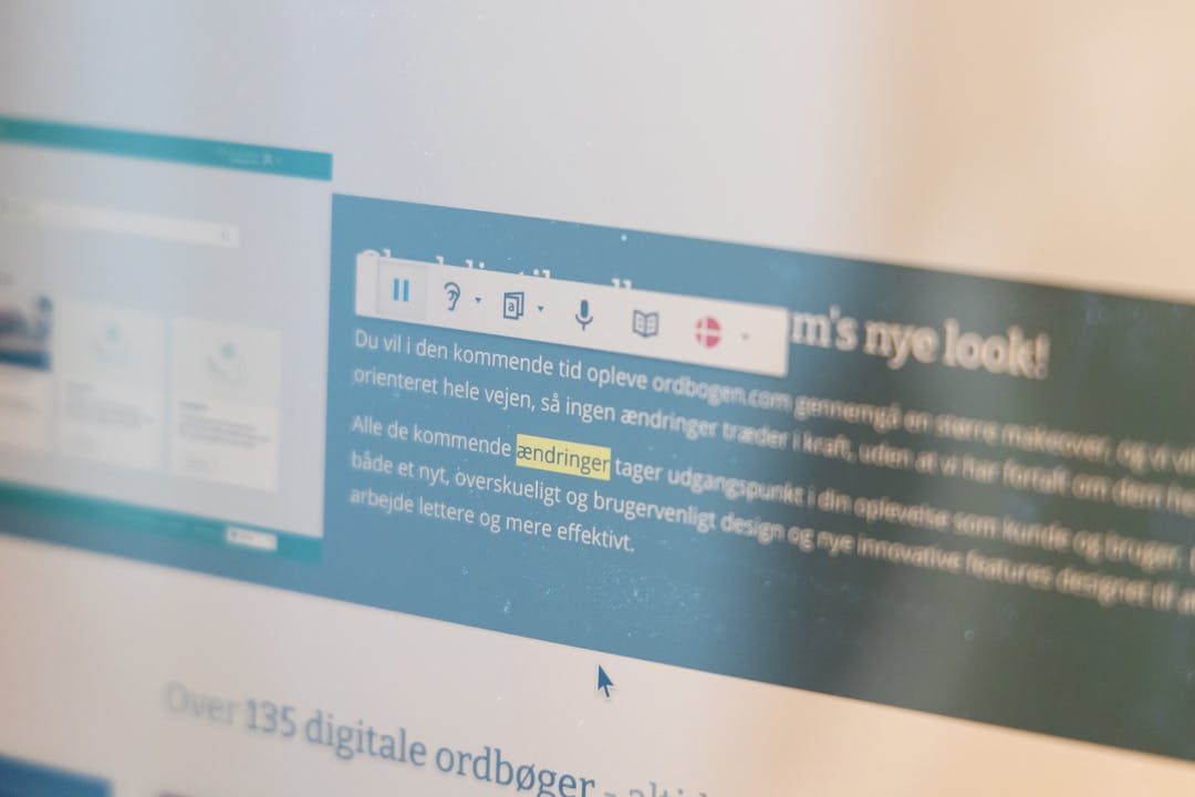 AppWriter Tekst-til-tale